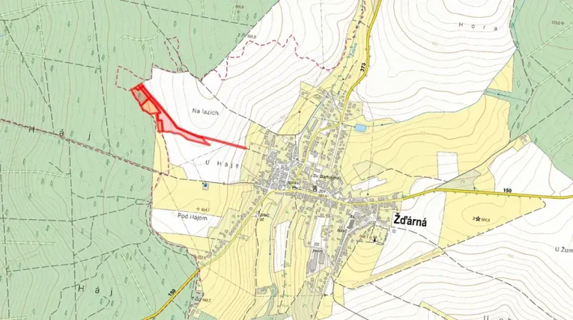 Prodej pole, Žďárná, 11618 m2