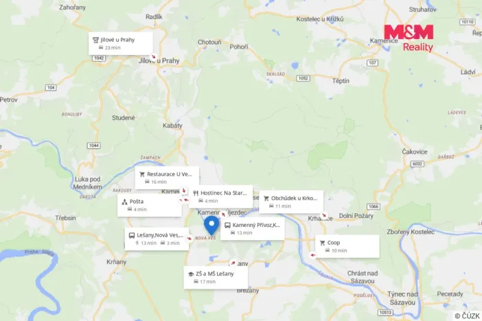 Prodej pozemku pro bydlení, Lešany - Nová Ves, 705 m2