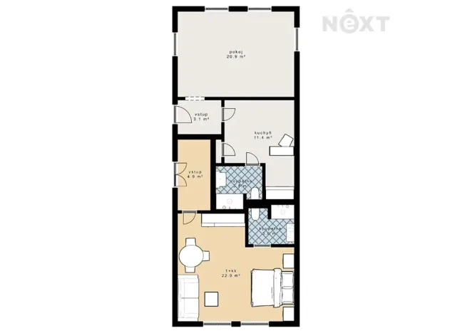 Prodej chalupy, Vimperk, Kostelní, 70 m2