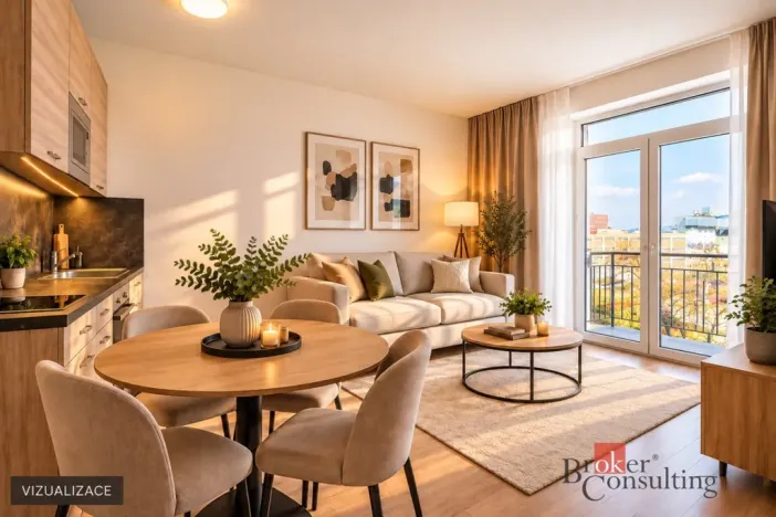 Prodej bytu 1+kk, Brno - Zábrdovice, Vlhká, 33 m2