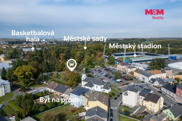 Prodej bytu 1+1, Opava - Předměstí, náměstí Svaté Trojice, 37 m2