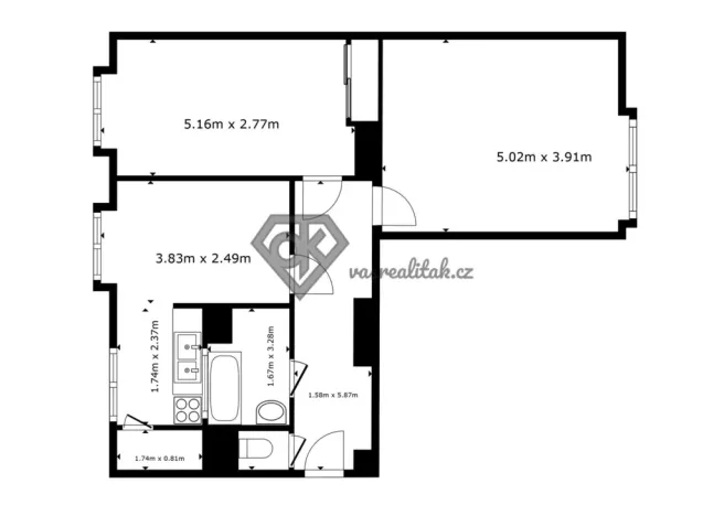 Prodej bytu 3+kk, Králíky, V Aleji, 60 m2