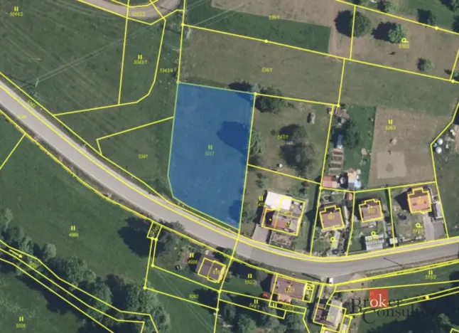 Prodej stavebního pozemku, 1856 m², Nová Ves nad Popelkou