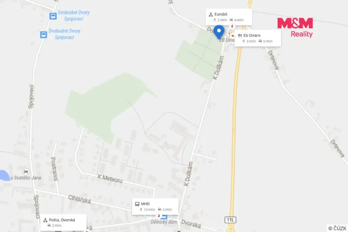 Prodej chaty, Hradec Králové - Svobodné Dvory, Zahrádkářská osada Dolíky, 14 m2