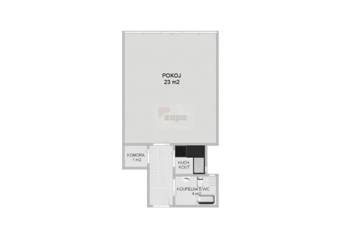 Prodej bytu 1+kk, Praha - Vinohrady, Velehradská, 36 m2