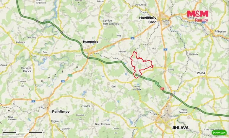 Prodej rodinného domu, Úsobí, 678 m2