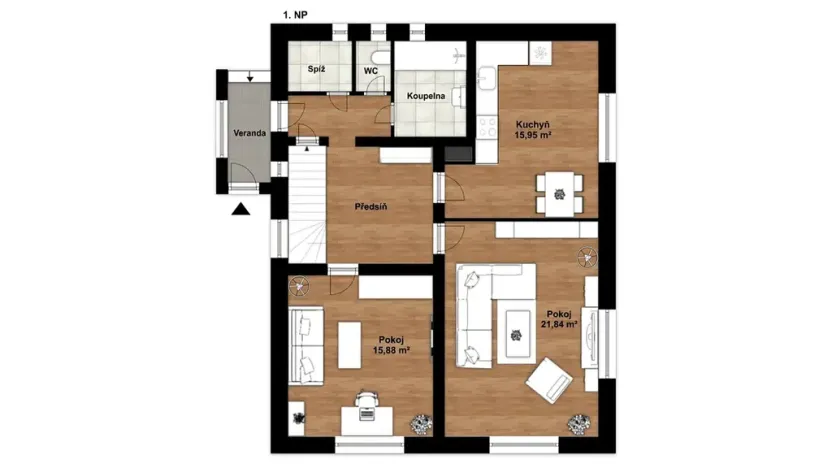 Prodej rodinného domu, Benešov, Nezvalova, 250 m2