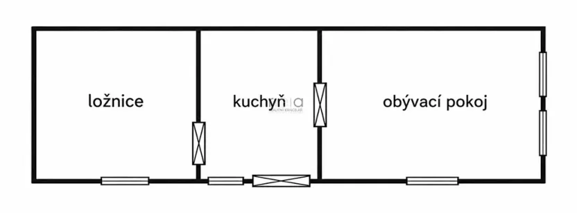 Prodej chalupy, Černé Voděrady, 60 m2