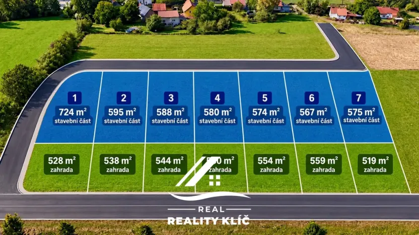 Prodej stavebního pozemku, 1130 m², Skotnice