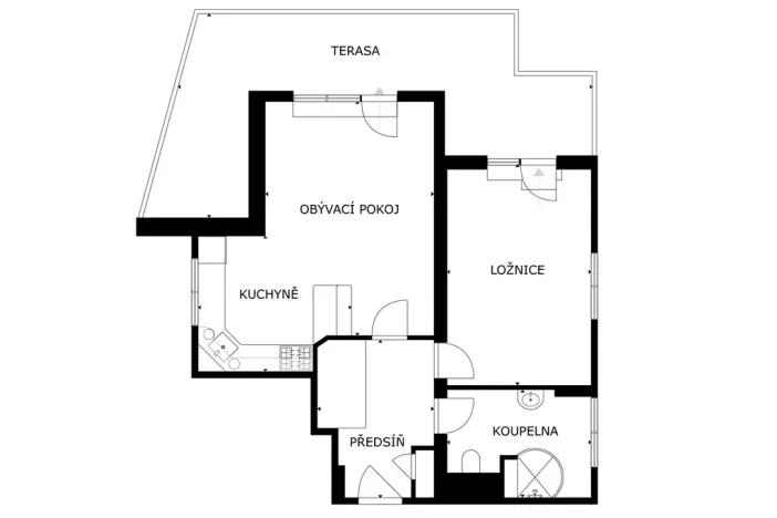 Prodej bytu 2+kk, Praha - Vinohrady, U Zvonařky, 60 m2