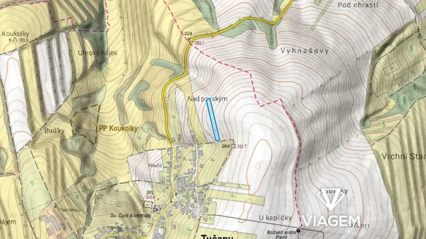 Prodej pole, Tučapy, 3098 m2