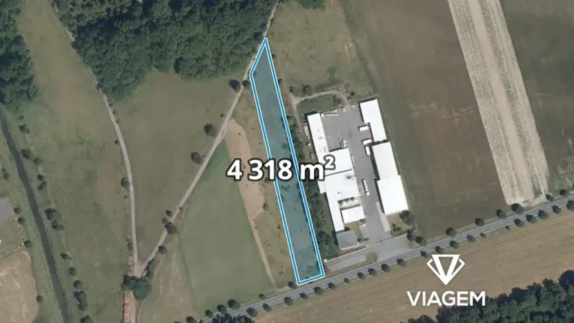 Prodej stavebního pozemku, 2878 m², Nymburk