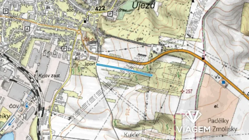 Prodej podílu pozemku pro bydlení, Kyjov, 2361 m2