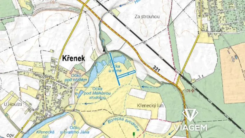 Prodej pole, Křenek, 5046 m2