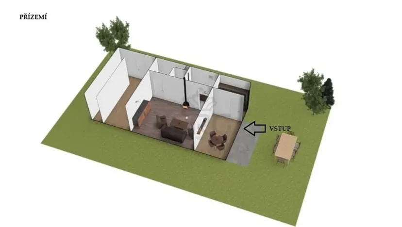 Prodej chaty, Borová, 53 m2