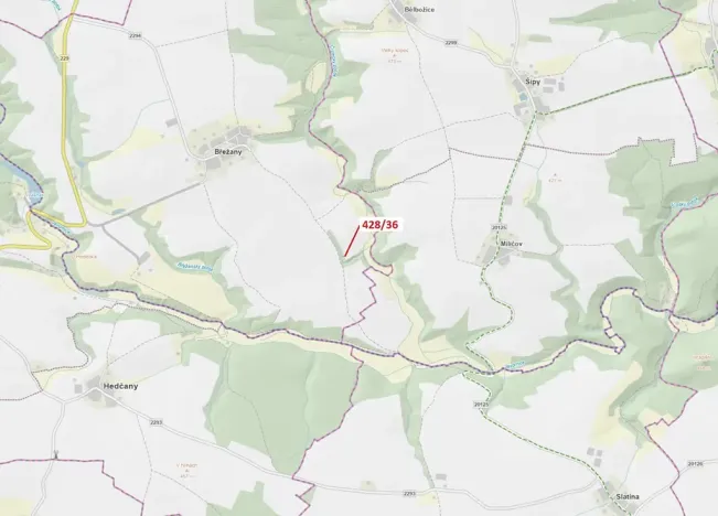 Dražba lesa, 68 m², Břežany