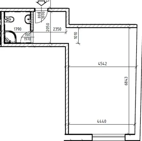 Pronájem bytu 1+kk, Ivančice, Kounická, 39 m2