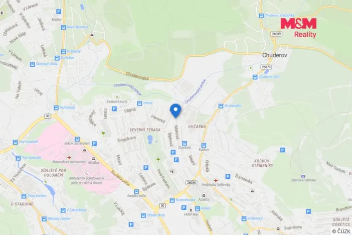 Prodej bytu 2+1, Ústí nad Labem - Severní Terasa, Maková, 58 m2