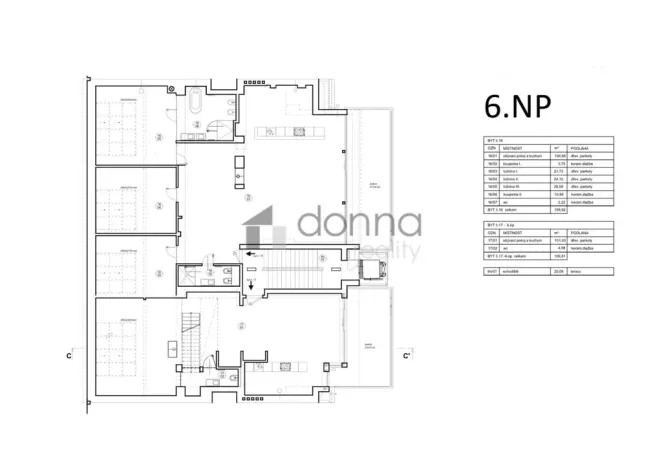 Pronájem bytu 4+kk, Praha, Laubova, 203 m2