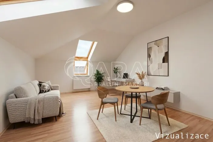 Pronájem bytu 1+kk, Písek - Václavské Předměstí, Hostivítova, 30 m2