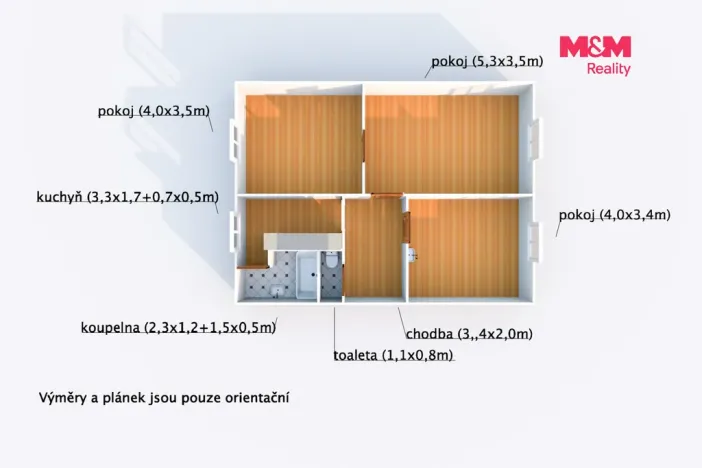 Prodej bytu 3+1, Klatovy - Klatovy III, 64 m2