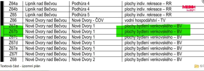 Prodej pozemku pro bydlení, Lipník nad Bečvou - Lipník nad Bečvou III-Nové Dvory, 6074 m2