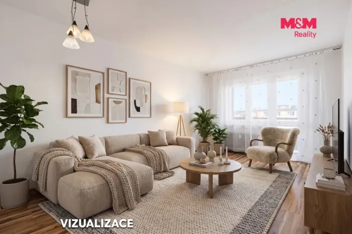 Prodej bytu 2+1, Most, Jaroslava Vrchlického, 52 m2