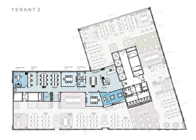 Pronájem kanceláře, Praha - Smíchov, Plzeňská, 1400 m2