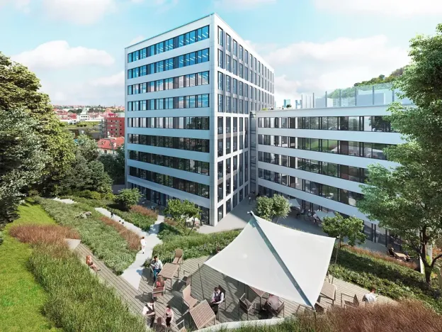Pronájem kanceláře, Praha - Smíchov, Plzeňská, 300 m2