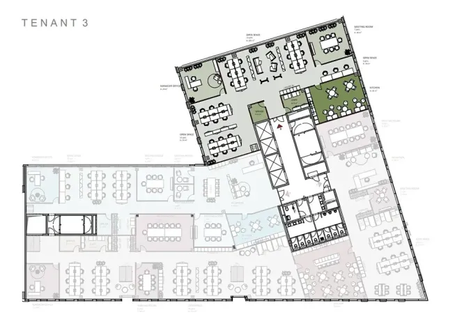 Pronájem kanceláře, Praha - Smíchov, Plzeňská, 300 m2