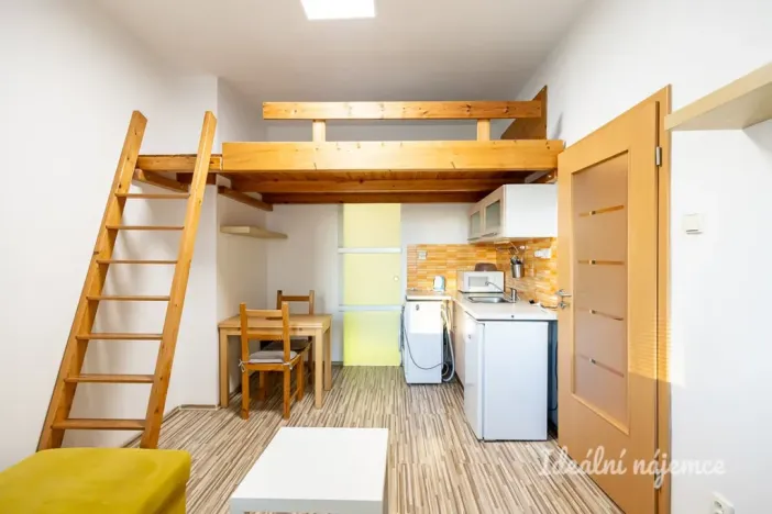 Pronájem bytu 1+kk, Praha - Holešovice, Přístavní, 20 m2