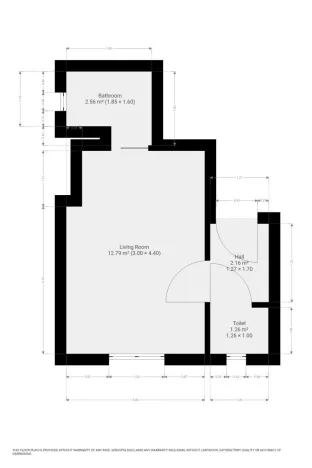 Pronájem bytu 1+kk, Praha - Holešovice, Přístavní, 20 m2