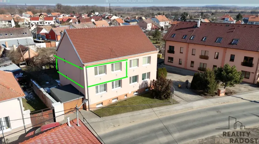 Pronájem bytu 3+kk, Pohořelice, Dlouhá, 59 m2