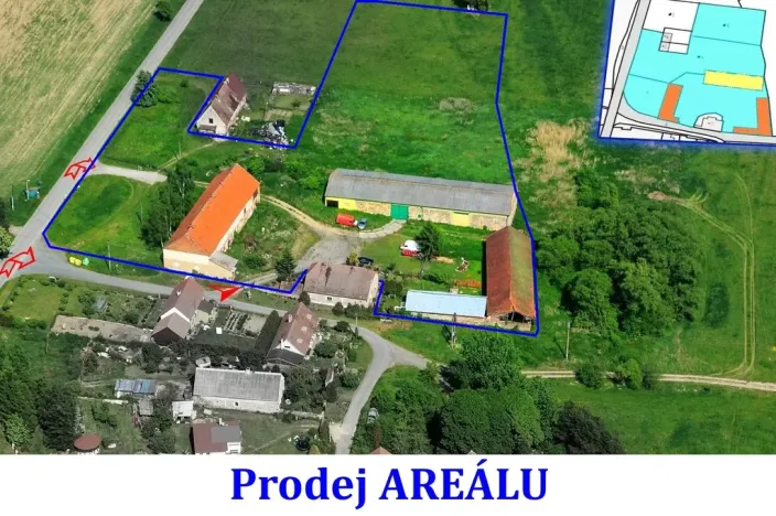 Prodej komerční nemovitosti, Stráž - Bonětičky, 1530 m2
