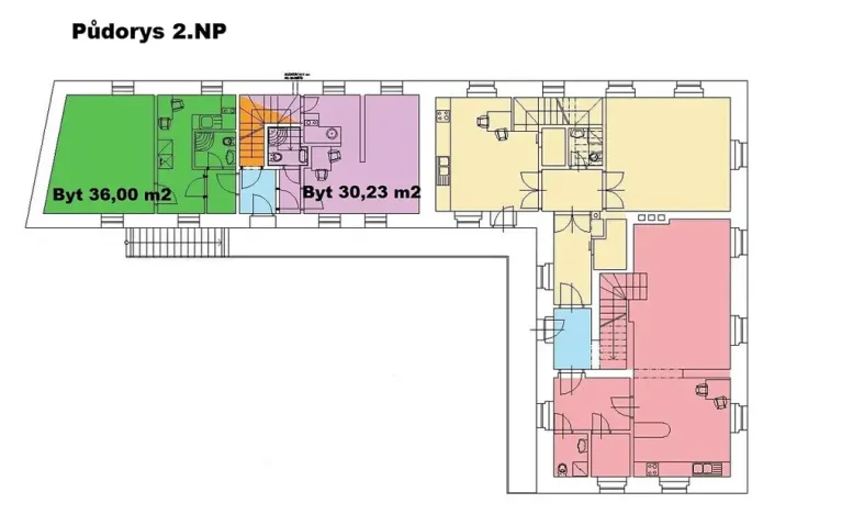 Pronájem bytu 1+kk, Hostivice, Litovická, 30 m2