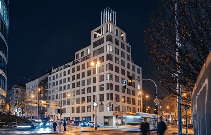 Pronájem bytu 1+kk, Praha - Smíchov, Plzeňská, 20 m2