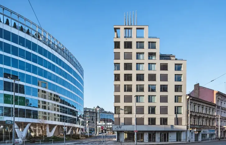 Pronájem bytu 1+kk, Praha - Smíchov, Plzeňská, 20 m2