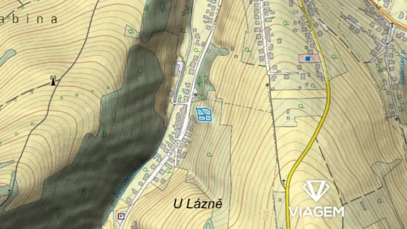 Prodej zahrady, Vizovice, 1291 m2