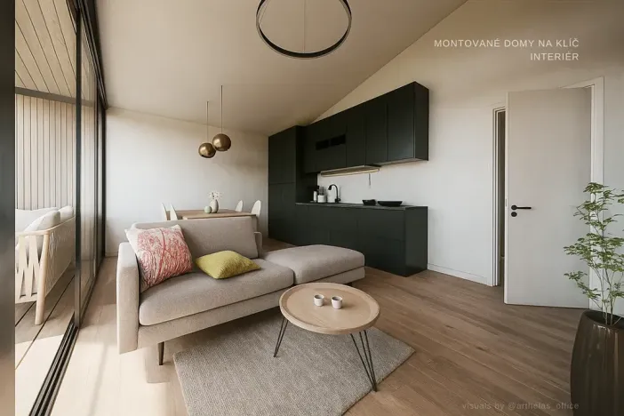 Prodej domu na klíč, Kozojedy, Oblouková, 89 m2