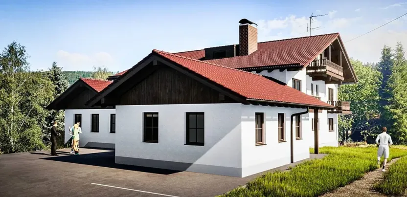 Prodej bytu 2+1, Bayerisch Eisenstein, Německo, Brennesstraße, 55 m2