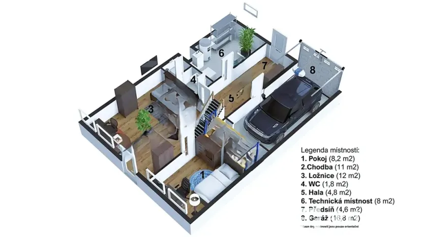 Prodej bytu 5+kk, Tišice, Hasičská, 120 m2