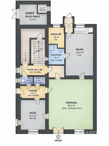 Prodej rodinného domu, Chrast, Náměstí, 199 m2