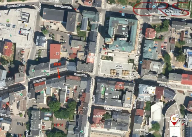Pronájem kanceláře, Jablonec nad Nisou, Komenského, 27 m2
