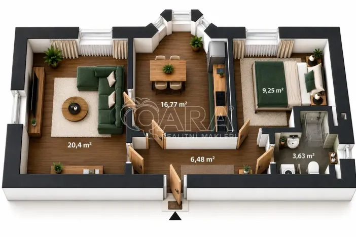 Pronájem bytu 2+1, Ostrava - Muglinov, Keramická, 57 m2
