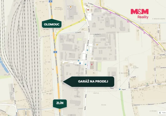 Prodej garáže, Přerov - Přerov I-Město, 19 m2