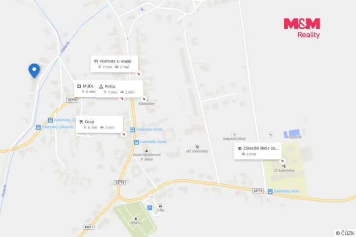 Prodej rodinného domu, Soběchleby, 60 m2