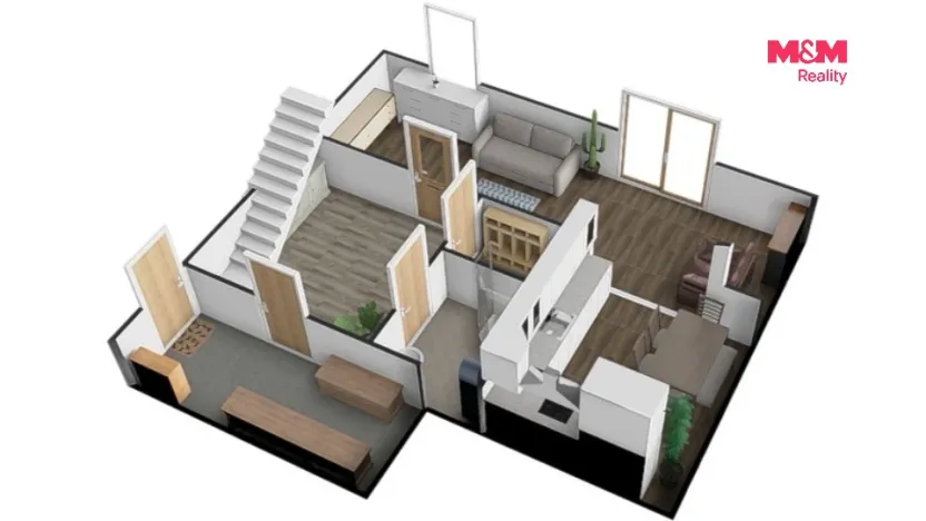 Prodej rodinného domu, Jeneč, A. Dvořáka, 102 m2
