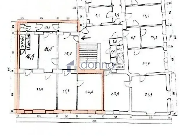 Pronájem kanceláře, Praha, Novákových, 136 m2