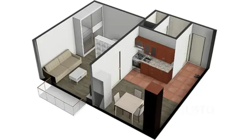 Prodej bytu 1+1, Písek, Harantova, 36 m2