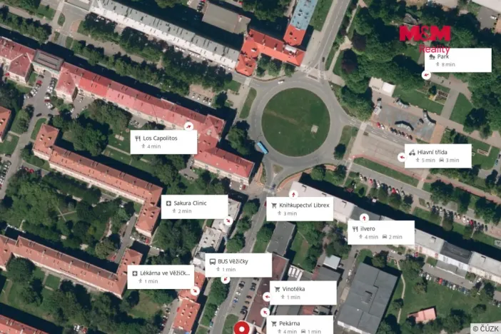 Pronájem bytu 1+kk, Ostrava - Poruba, Porubská, 36 m2